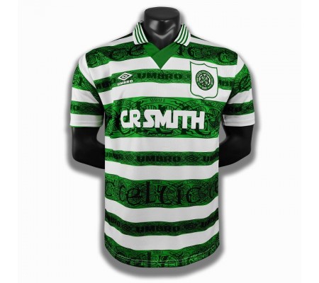 Celtic 95/97 Home Green&White Soccer Jersey